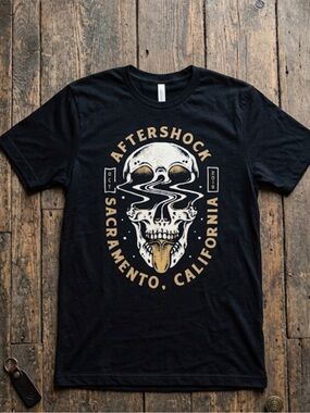 Aftershock Tour Shirt Men’s Size 2XL Black
